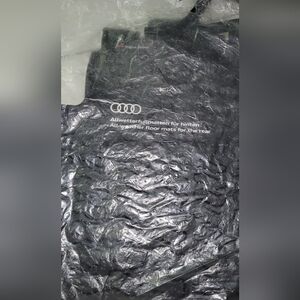 Audi All Weather Floor Mats For The Rear Black